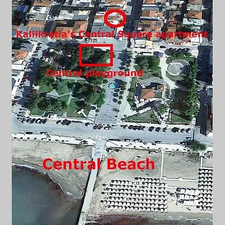 On Main Pedestrian Street With View Apartment Nea Kallikrateia